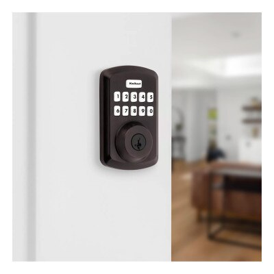 Kwikset Powerbolt 250 Transitional Keypad Electronic Lock, Venetian Bronze